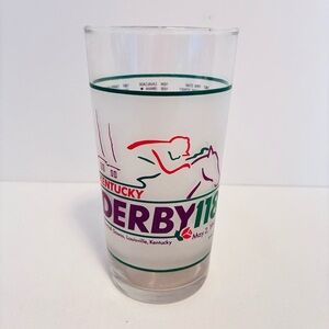 Kentucky Derby 1992 Official 118th Mint Julep Souvenir Glass Vintage